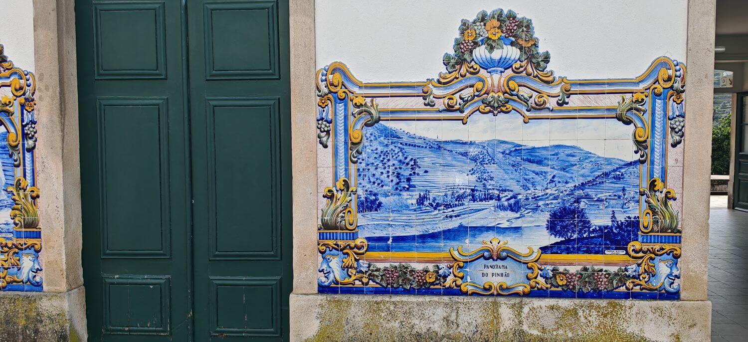 Azulejos v Pinhão